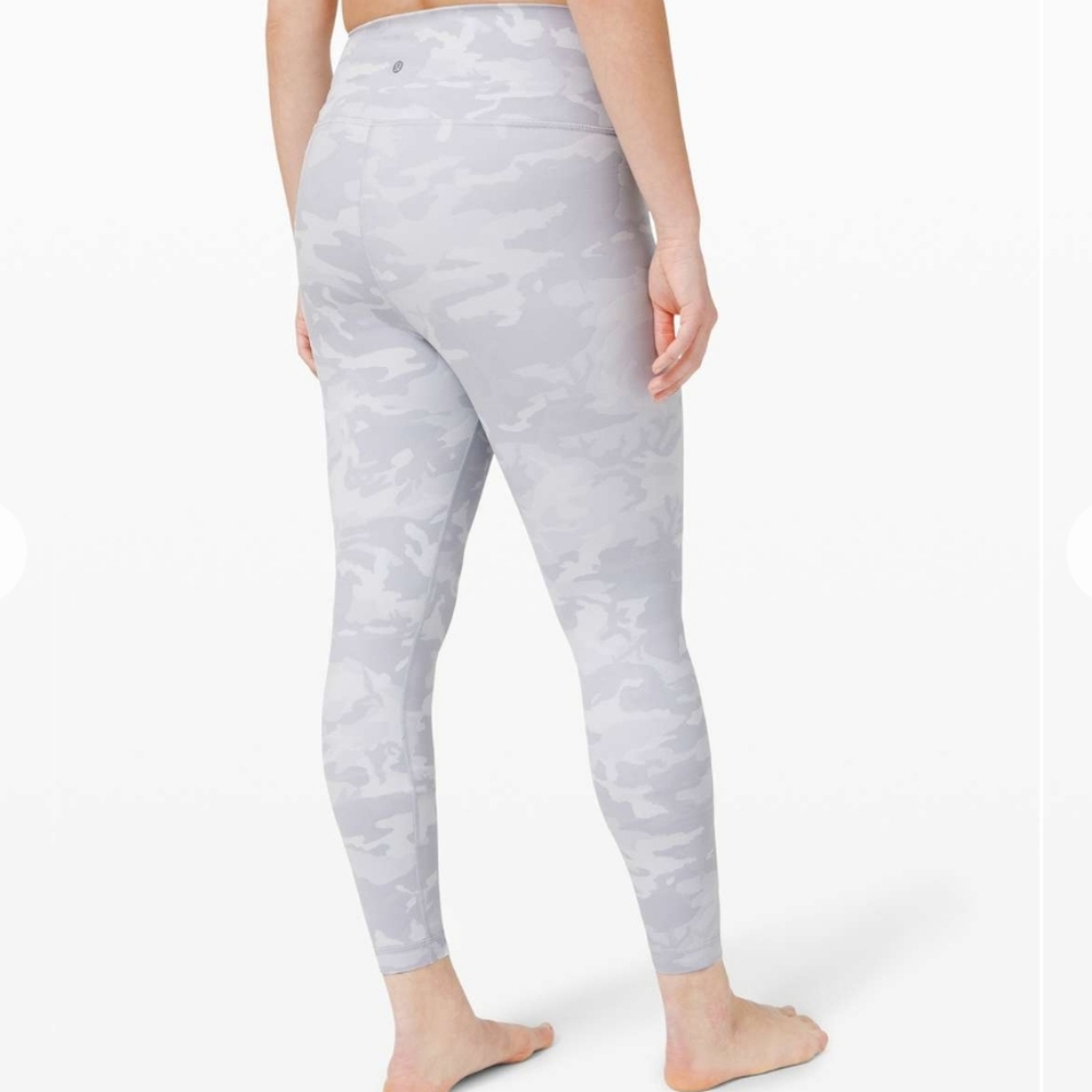 NWT Lululemon Wunder Under High-Rise Tight 25" *Lux Incognito Camo Jacquard